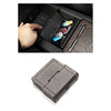 Tesla Model X 2017-2020 Central Control Armrest Storage Box Glove Box Non-Slip Transparent Organizer Car Accessories