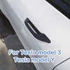 Easy to Open Add On Door Handles for Tesla Model 3 & Y (Bright Black-4 Piece Set)