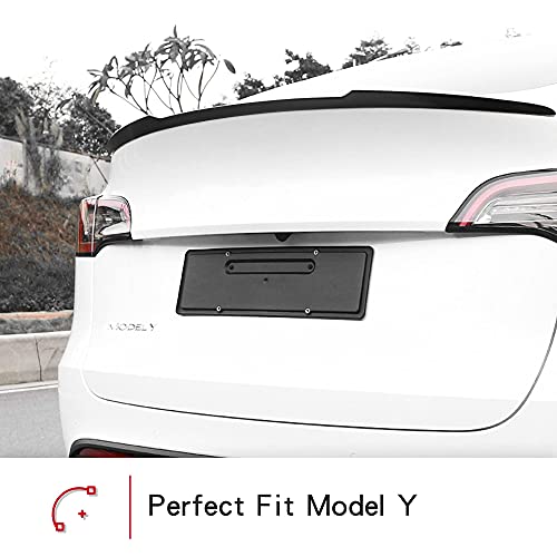 Wing Performance Rear Trunk Lip Spoiler for 2020-2023 Tesla Model Y (Glossy Black)