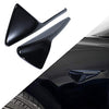Glossy Black Fiber Camera Trim 2 pcs Carbon Fiber Car Camera Cover fits Sedan Carbon Fiber Side Markers Turn Signal