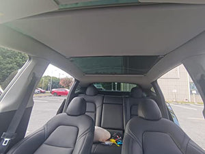 Retractable Glass Roof Sunshade for Tesla Model Y
