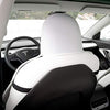 Tesla Model 3 Waterproof Front Seat Cover - White