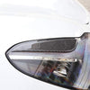 Carbon Fiber Headlight Eyelid Eyebrow Cover for Tesla Model 3