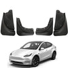 Tesla Model Y Mud Flaps Splash Guards (Set of Four) No Need to Drill Holes