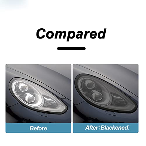 Car Headlight Protective Film Tint Sticker, for Porsche Cayenne 958 Macan Panamera 971 Taycan 911