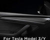 Alcantara Grey Door Panel Wrap for 2021-2022 Tesla Model 3 & Y