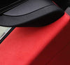 Alcantara Red Top Door Window Position Wrap/Sticker for 2017-2020 Tesla Model 3