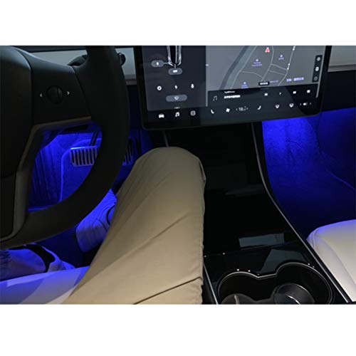 Tesla Model S, 3, X, & Y LED Replacement Lights (4 Pcs/Blue)