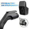 Upgraded EV Charger Holder, Wall-Mounted Electric Vehicle Connector Holster, EVSE Charging Nozzle Dock Mount for Type 1 J1772 Plug Cable Storage