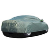 Compatible with Jaguar I-PACE Car Cover Waterproof Breathable Thick Sun Protection Rain Tarpaulin Canvas (Color : Green)