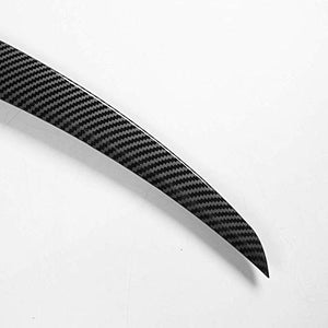 Rear Trunk Wing Performance Spoiler for Tesla Model Y (Gloss Carbon Fiber Pattern)