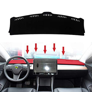 Dashboard Carpet Dash Board Cover Mat Dash Protector for Tesla Model 3 2019 2020 2021 Sun Cover Pad