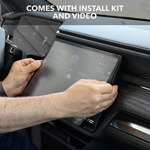 Screen Protectors for Rivian R1T / R1S (PET based, Easy Install, No Bubbles) (All 3 (Navigation + Dash + Back), Matte)