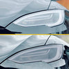 Headlights Tint for Tesla Model S (Made with XPEL Slate Smoke 50% VLT) 50% VLT - Made with XPEL Slate Smoke