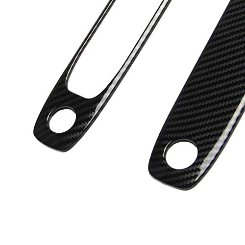 Carbon Fiber Style Interior Exterior Cover Trims Accessories for Tesla Model 3 & Y (Reading Light)