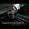 2021-2022+ Tesla Model 3 & Y Center Console & Dashboard Ambient Lighting Kit