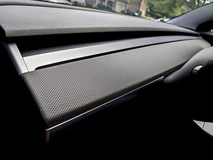 Tesla Model 3 & Y Matrix Black Dash Wrap