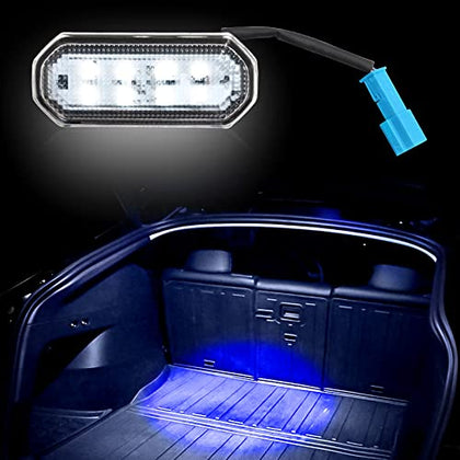 Super Bright 6000K Diamond White LED Trunk Light for Tesla Model Y (White, 1-Piece)