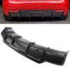 3 V Style Real Carbon Fiber Rear Bumper Diffuser Lip Spoiler for 2017-2022 Tesla Model 3