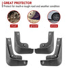 for Ford Mustang Mach-E Mud Flaps Splash Guards Exterior Accessories 2022 2021(Set of Four) No Need to Drill Holes