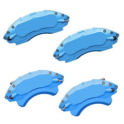 Light Blue Caliper Covers Fits Tesla Model 3 Long Range Version (set of 4)