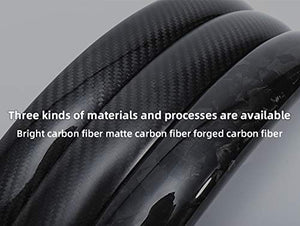 Tesla Model 3 Model Y 2017-2022 True Carbon Fiber Replace The Original car seat Back Cover（Glossy）