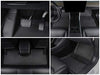 All Weather Full Set of TPE Floor Mats and Rear Trunk Cargo Tray for Tesla Model Y 2020 and 2021 - All Versions Flexible & Eco-Friendly Latex Material Waterproof Protection Mat (Set of 6)