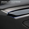 2021-2022 Tesla Model 3 & Model Y Interior Door Panel Molding Trim Door Cover Trim Cover (Black)