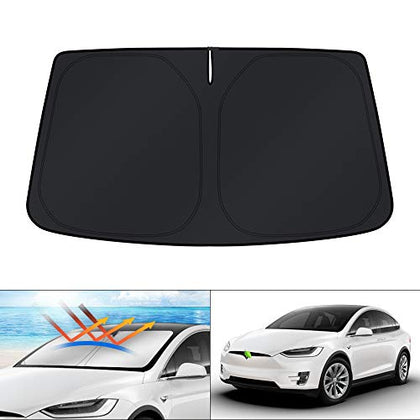 For Tesla Model y 2019-2022 2023 sunroof sunshade Skylight Blind upgrade  Shading Net glass roof sun protection car accessories