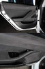 Gray Alcantara Suede Inner Door Handle Wrap/Sticker for Tesla Model 3 2017-2021+