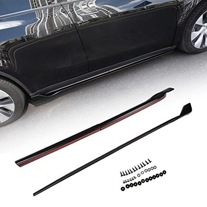 Side Skirts for Tesla Model Y (Matte Black)