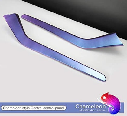 Starry Sky Chameleon Series Center Console Side Panels for 2017-2020 Tesla Model 3 & Y