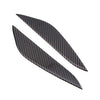 Carbon Fiber Headlight Eyelid Eyebrow Cover for Tesla Model 3