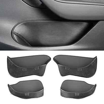 Tesla Model Y Leather Door Side Storage Box Protector Door Organizer Tray