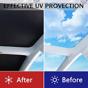 Glass Roof Sunshade with UV Protective Screen for 2021+ Tesla Model 3