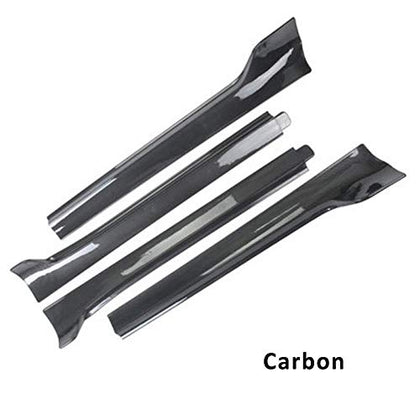 Side Skirts for Tesla Model 3 2017-2021  ABS Material Carbon Fiber