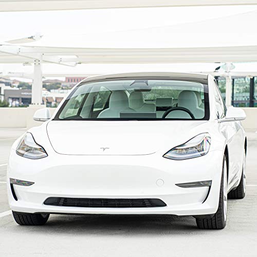 Tesla Model 3 Waterproof Front Seat Cover - White