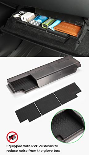 TESLA MODEL S MODEL X 2017-2022 Glove box clamshell storage box Car central control storage box (Glove box clamshell storage box)