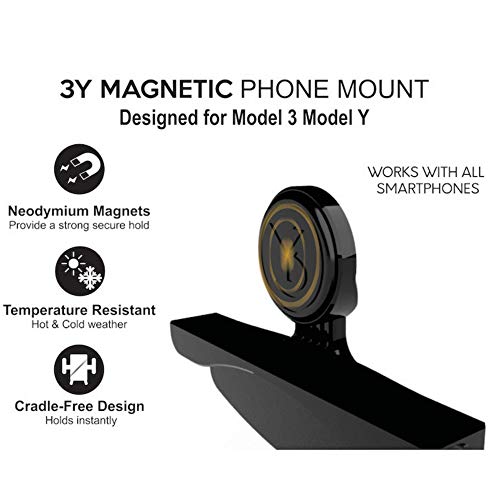 Tesla Model 3 & Y Magnetic Phone Holder