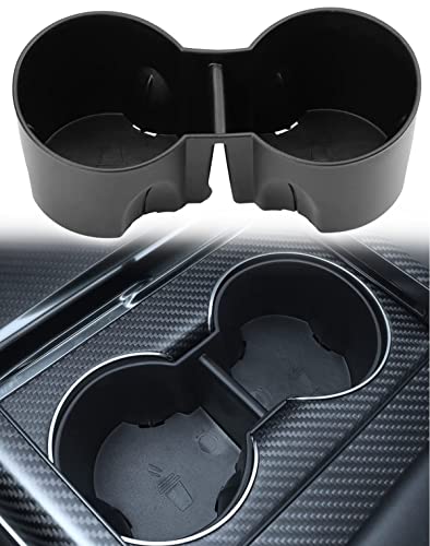 Cup Holder Insert for Tesla Model X / S PVC Center Console Cup Holder for Tesla Model S / X Plaid/ Long Range 2021 2022 Drink Holder Protector
