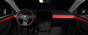 Alcantara Red Door Panel Trim Wrap/Sticker for 2021 Tesla Model 3 & Y
