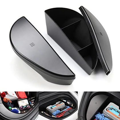 Front Trunk Organizer Storage Box for Tesla Model 3 (1 pair Left+Right)