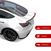 Tesla Model Y Spoiler ABS Glossy Black Rear Trunk Wing Performance Spoiler 2020 2021 2022