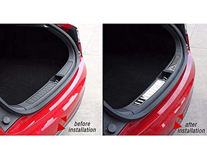 Tesla Model S Rear Trunk Bumper Chrome Sill Insert