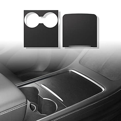Center Console ABS Plastic Overlays for 2021-2022 Tesla Model 3 & Y