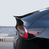 Tesla Model Y Spoiler Wing Performance Rear Trunk Lip Tail Car Styling Kits 2020 2021 Tesla Model Y Accessories (Glossy Carbon Fiber Pattern)