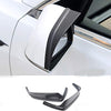 Car Rearview Mirror Cover Side for Tesla Model 3 Accessories Rain Guard Shield Rear View Mirror Guard Cover Trims ABS Car Exterior Accessory 2pcs (Bright carbon fiber)