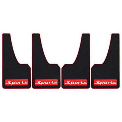 Car Mud Flaps Fit for Jaguar I-pace, PVC Soft Material Mud Guards with Splash, Scratch and Abrasion Resistance,4 Pcs （Without Reflective Strip）