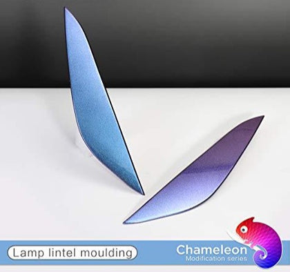 Starry Sky Chameleon Series Front Headlights Eyebrow Lamp for 2017-2022 Tesla Model 3 & Y