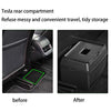 Tesla Model 3 Accessories Car Center Console Drawer Storage Box Tesla Storage Box Rear Center Console Storage Box Backseat Center Organizer Container Trash Can for Tesla Auto Accessory